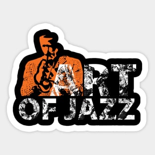 Art of Jazz - Modern Fancy Design Sticker